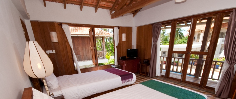 bambu-hotel Twin room