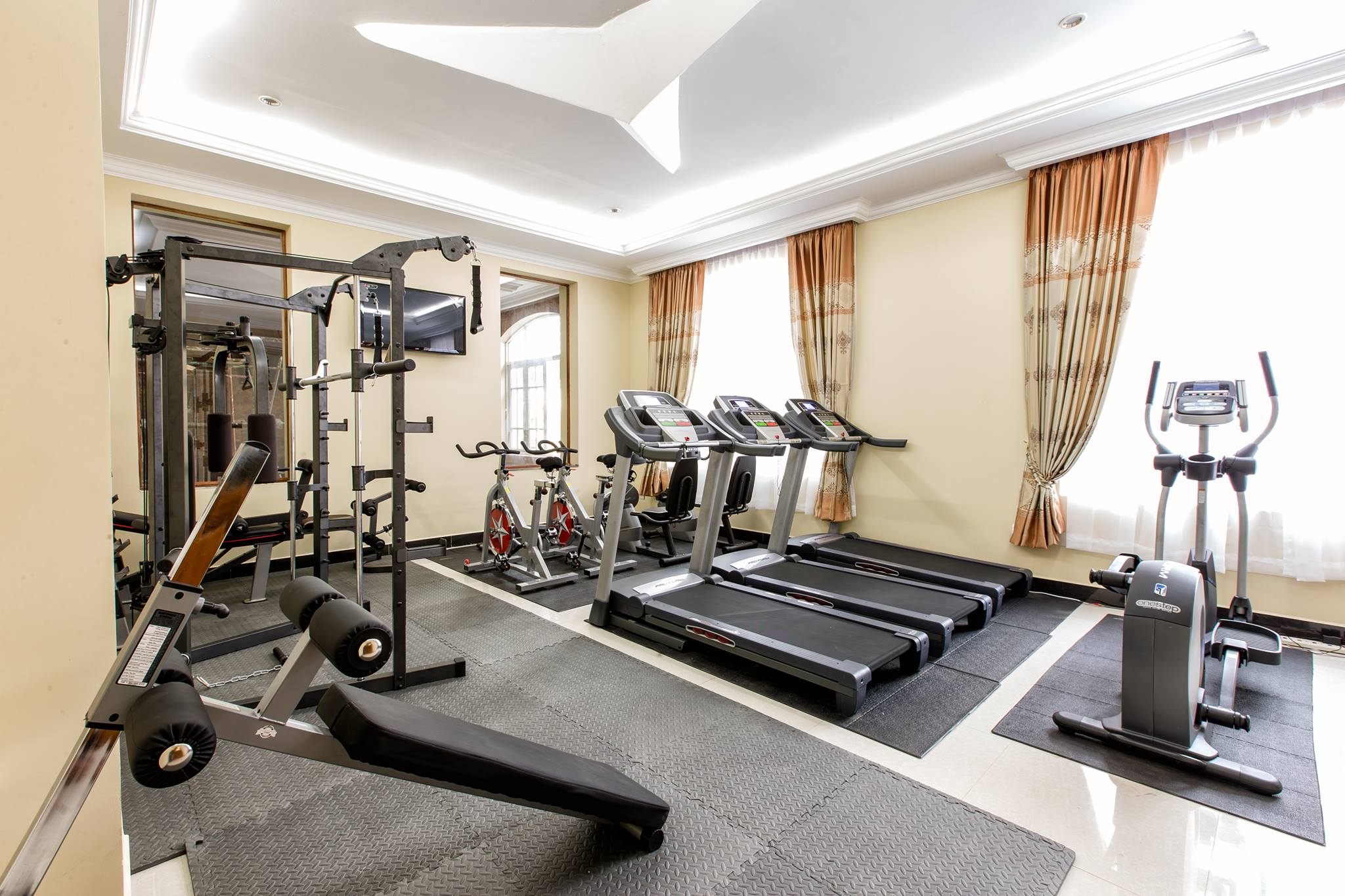 Classy hotel Gym