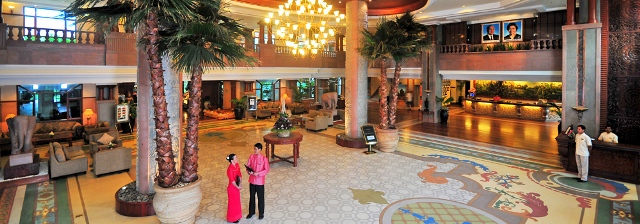 Sokha Angkor Resort lobby