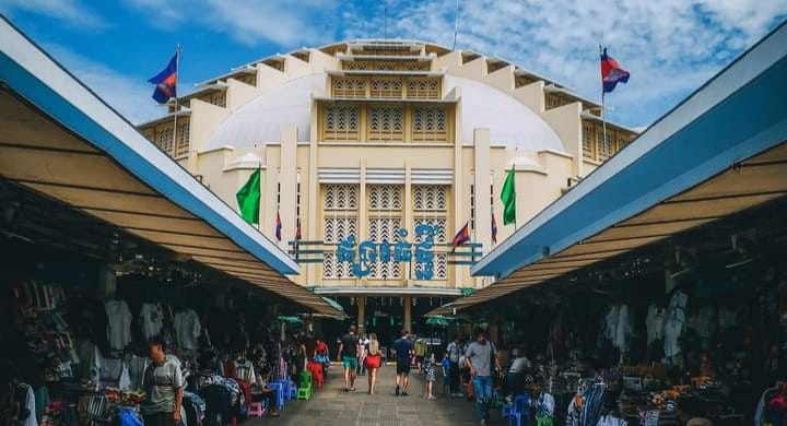 Central Market in Cambodia